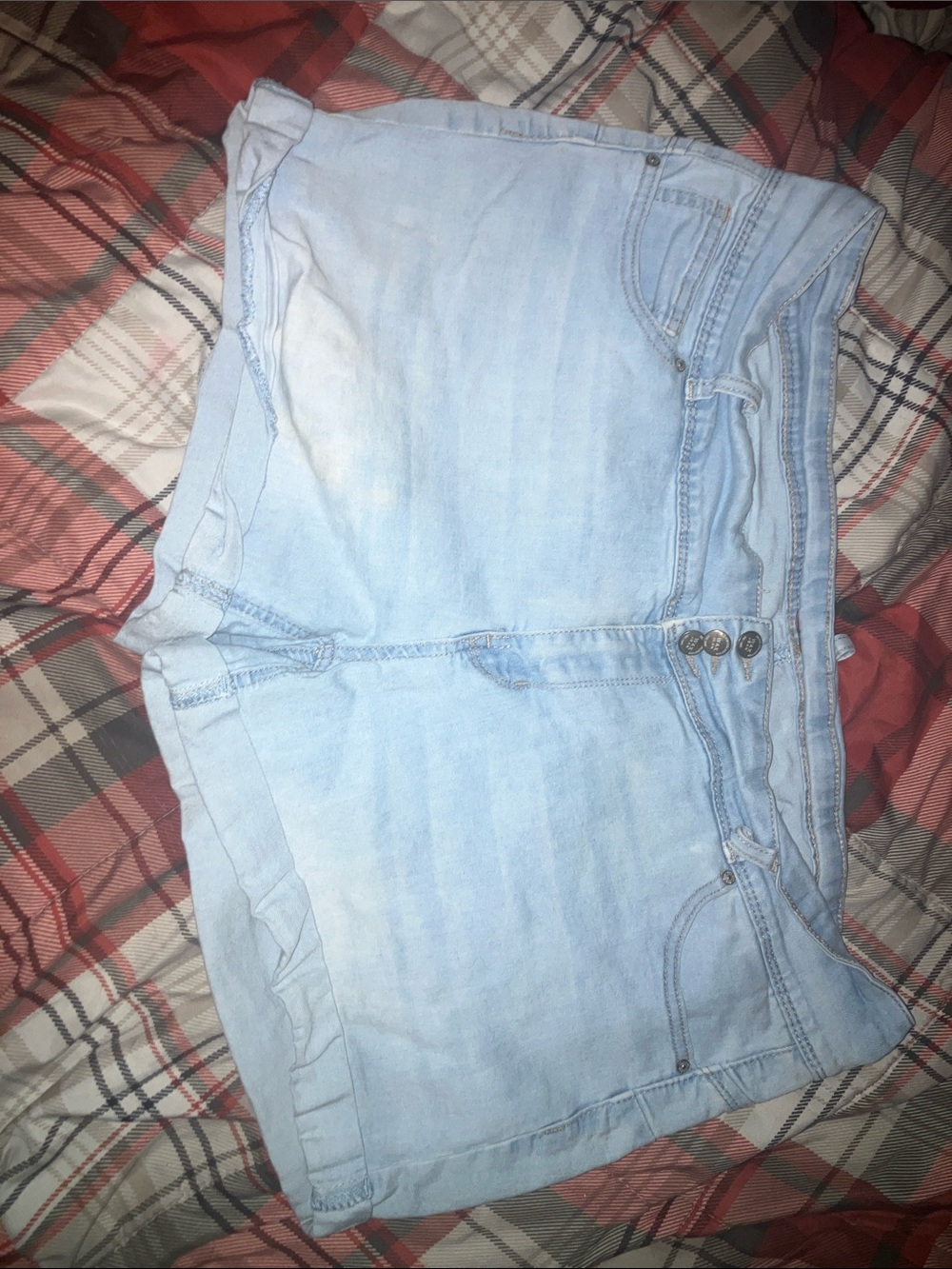 Wax Jean Light Blue Women's Denim Jean Shorts